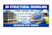 create 3d structural equation models and design using etabs, sap2000, or safe