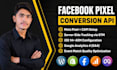 setup facebook pixel conversion API server side tracking with google tag manager