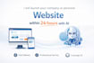 launch your website within 24 hours using ai