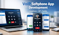 develop custom voip softphone app, linphone sip app, twilio calling app