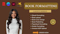 fix book, resize, book cover design, upload your book for amazon KDP