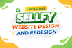 do sellfy website design and redesign