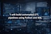 create data pipelines, etl workflows and API integrations