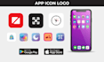 design amazing app icon for mobile app