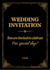 design elegant and modern wedding invitations