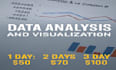 clean, analyze , and visualize your data in excel