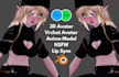 create vrchat avatar 3d model anime avatar nsfw vr character design with toggles