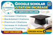 increase google scholar citation, backdated citation in a peer reviewed journal