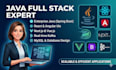 java fullstack with react, angular,spring ai,generative ai