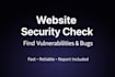 find security vulnerabilities and bugs in your website