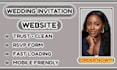 wedding invitation website, wedding rsvp website, digital wedding invite