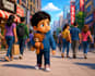 custom 3d illustrations, characters  for animation, games