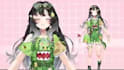 design 2d v tuber model, vtuber rigging, live 2d, anime, live2d character