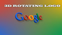 create 3d rotating logo animation