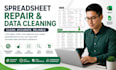 spreadsheet repair spreadsheet proofing messy data template cleanup data audit