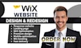 create wix website, wix website design, wix website redesign, wix redesign