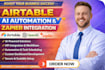 do airtable ai automation zapier integration airtable api setup