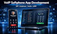 develop voip softphone calling app with sip, linphone and esim