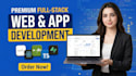 do website development full stack frontend backend business website