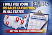 file your US sales tax return in all states