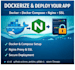 dockerize your app and deploy it using docker docker compose and nginx