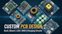 do buck converter boost converter ld0 pcb design, battery management circuit pcb