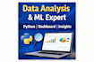 do data analysis and visualization using python