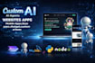 develop all types of websites and apps, ai bots, ai websites
