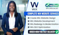create wix website development wix redesign wix SEO wix website