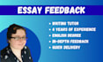 provide thoughtful essay feedback