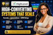 build a high converting gohighlevel sales funnel with automation