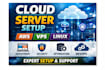 setup AWS vps cloud server linux website deployment and security