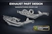 create cad files for exhaust systems and parts