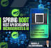 build a secure spring boot rest API with jwt and role based access control