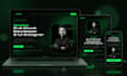 design and develop a high converting landing page html css javascript