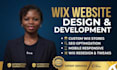 create wix website design wix store setup wix redesign wix development