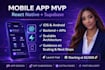 build a full mobile app mvp with react native and backend