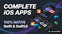 build a complete custom ios app in swift with backend and design