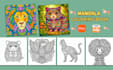 design custom mandala coloring book pages for amazon KDP