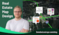 professional real estate aerial and illustrated maps