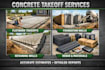 provide concrete material takeoff to save you time
