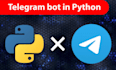 develop powerful python telegram bot, telegram forex promotion, crypto forex bot