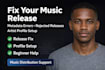 manage your music release and fix distribution issues