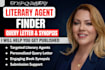 write book proposal, query letter and find active literary agent for your book