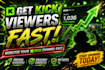 promote and grow your kick channel monetization fast