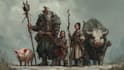 design dnd party and fantasy