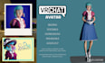 create a custom 3d vrchat avatar and a professional digital portrait