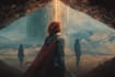 create a stunning cinematic sci fi book cover illustration