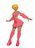 create a semi realistic halfbody or fullbody