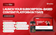 build onlyfans clone app and website with subscription model